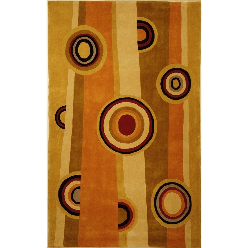 SAFAVIEH Handmade Rodeo Drive Ireland Mid-Century Modern Abstract Wool
