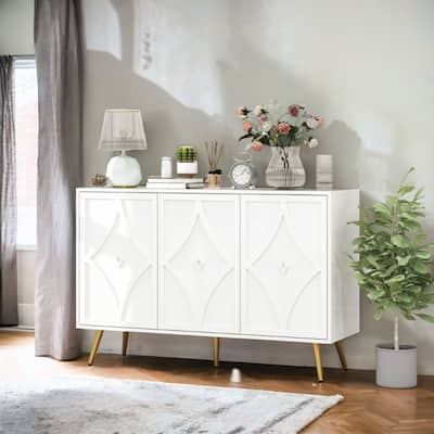 3 Door Accent Cabinet