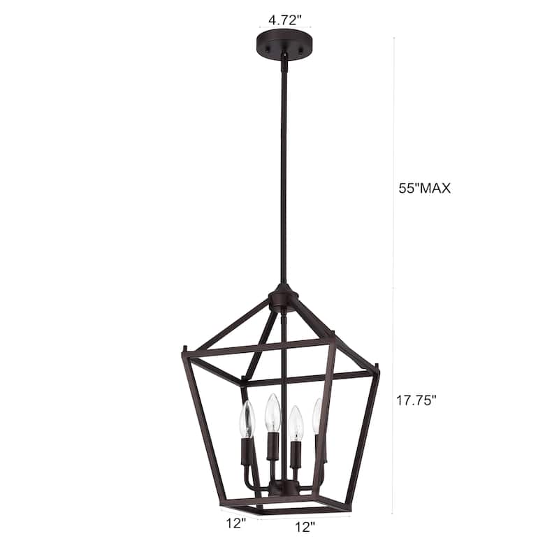 4-light Hanging Pendant