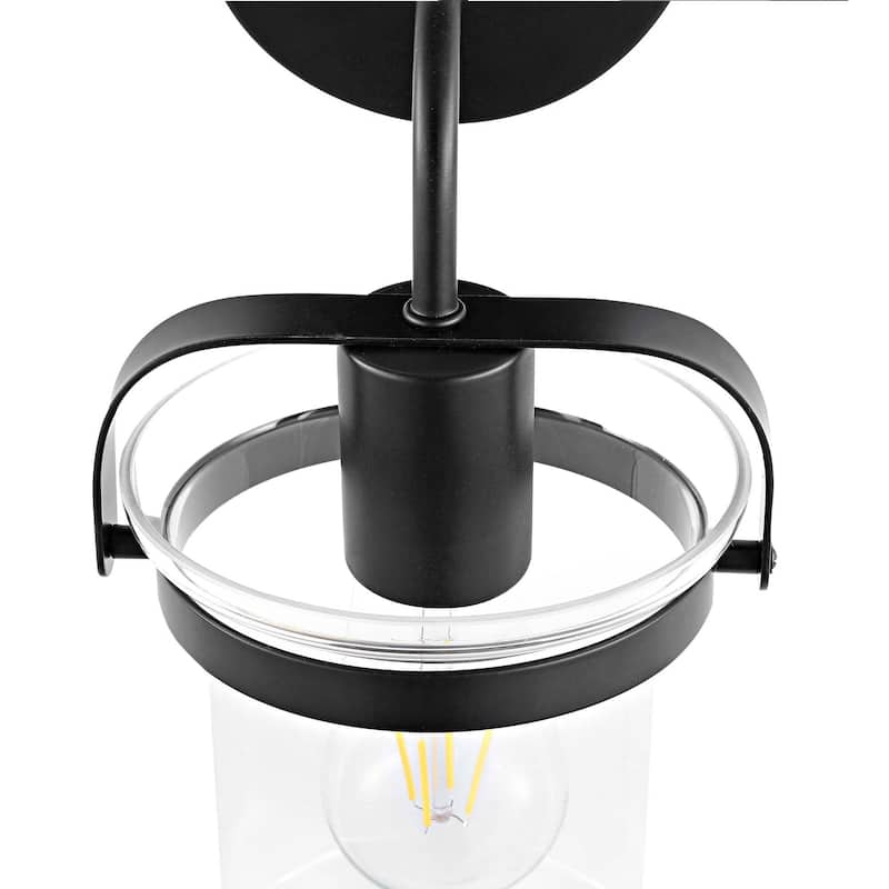 Modern Matte Black Wall Sconce
