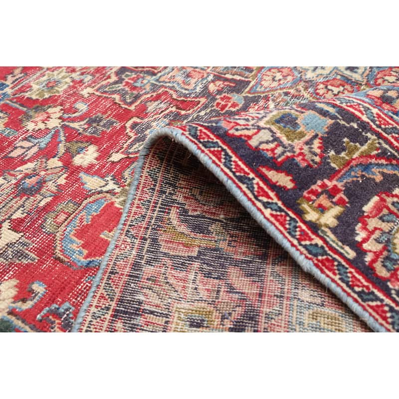 ECARPETGALLERY Hand-knotted Antalya Vintage Red Wool Rug - 5'10 x 8'8