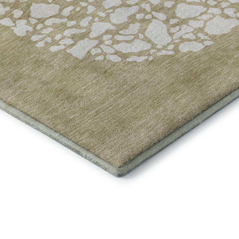 Premium Washable Super Soft Modern Fragments Mayfield Rug