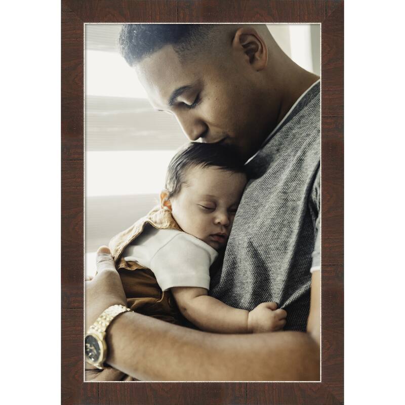 Wildwood Brown Narrow Framed Picture Frame, Photo Frame - 20x30