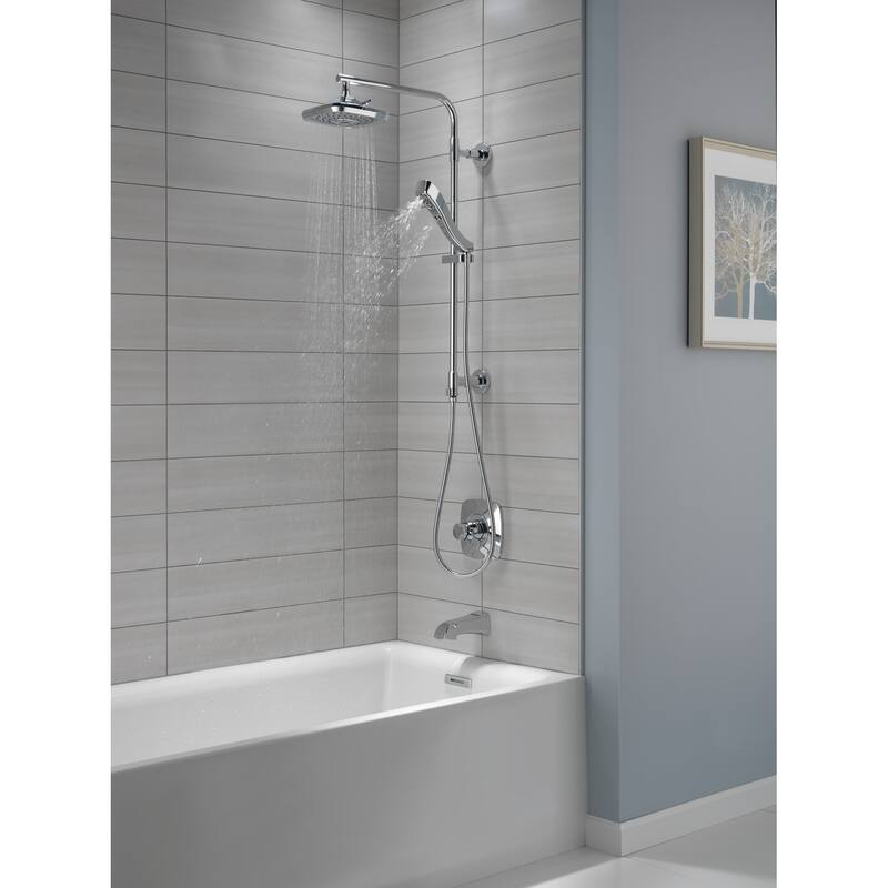 Delta Emerge 26" Round Shower Column with Hose and Integrated Diverter