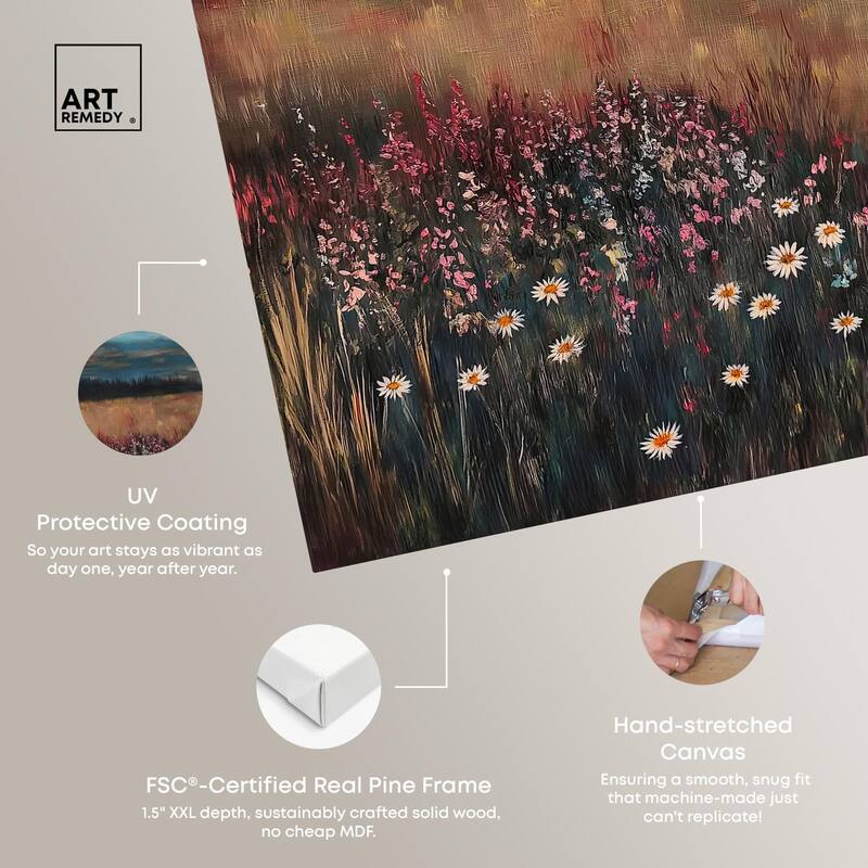 Gloaming Glade Canvas by Art Remedy, Gallery Wrapped