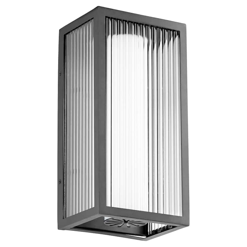 Quorum International Maestro 15" Tall LED Outdoor Wall Sconce - Noir