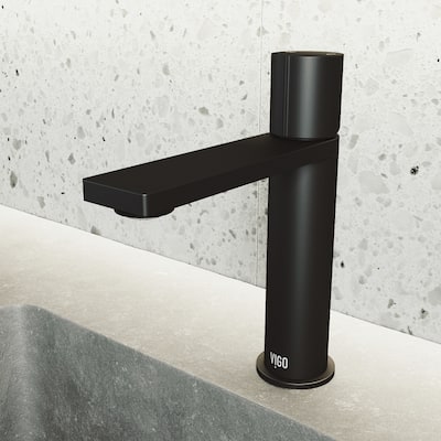 VIGO Halsey 8" H Single Handle Single Hole Bathroom Faucet