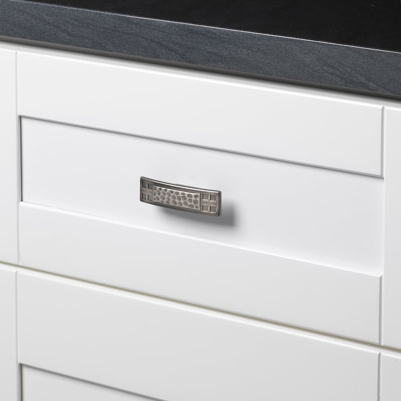 GlideRite 2.625-inch Weathered Nickel Mission Cabinet Knobs (Pack of 10 or 25)