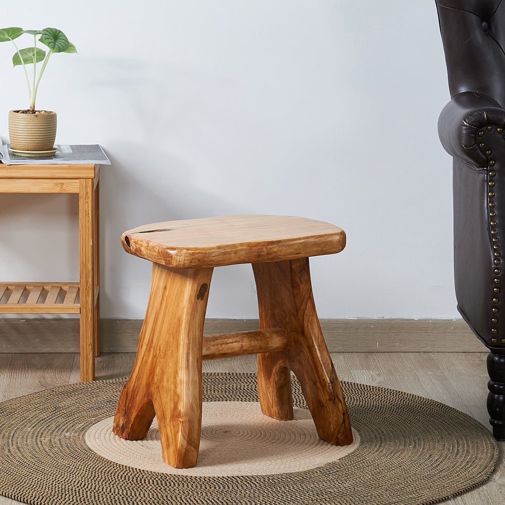 Greenage Cedar Roots Wood Bench