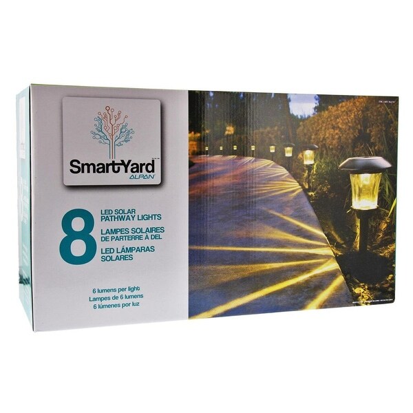 Smartyard solar led large pathway lights store
