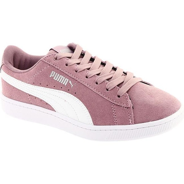 puma ladies vikky suede elderberry