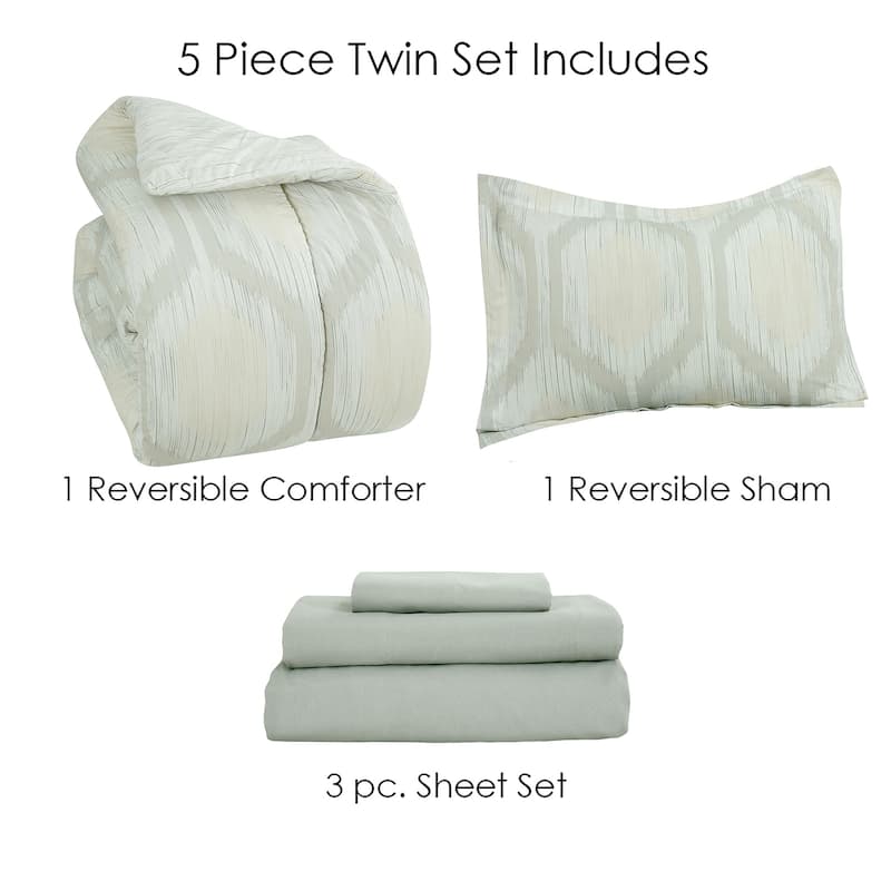 Hexagon Strie Bed in a Bag