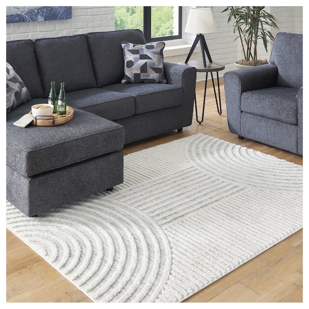 Signature Design by Ashley Lambworth Gray & Cream Area Rug