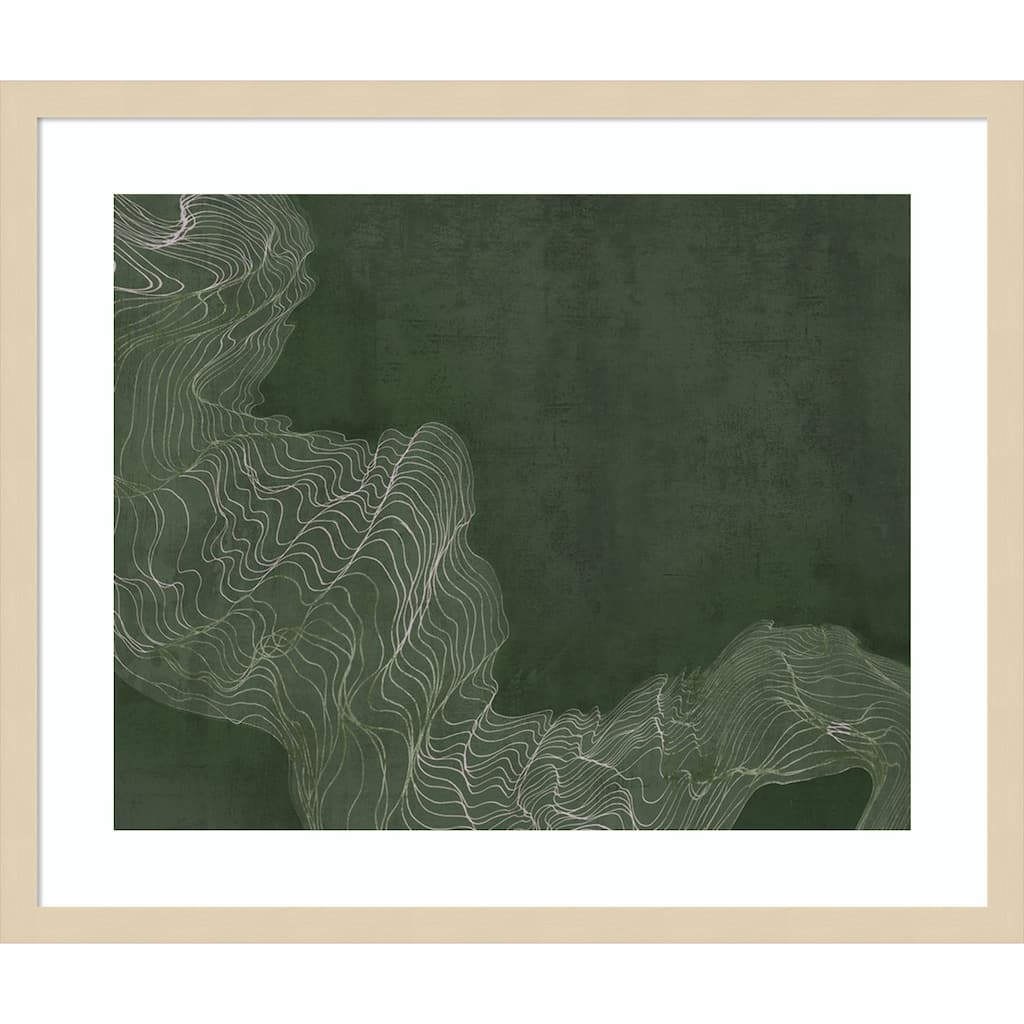 Mosslight by PI Studio Wood Framed Wall Art Print