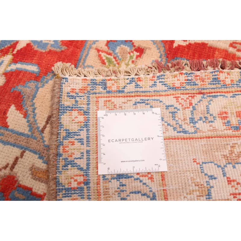 ECARPETGALLERY Hand-knotted Antalya Vintage Red Wool Rug - 9'9 x 13'9