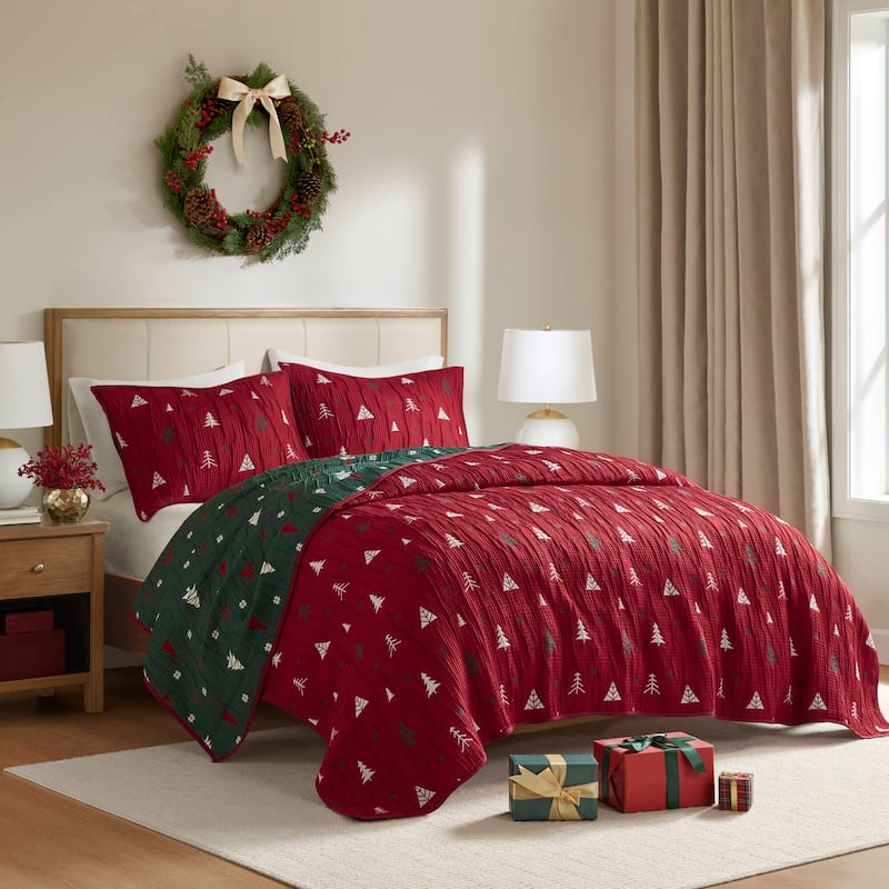 Madison Park Winter Coverlet Mini Set