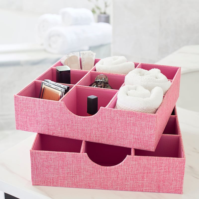 Household Essentials 9-Compartment Drawer Organizers