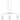 Nuvo Lighting 60/8208 Liam 3 Light 36" Wide Linear Pendant