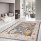 preview thumbnail 108 of 136, Pasargad Home Turkish Oushak Wool Area Rug