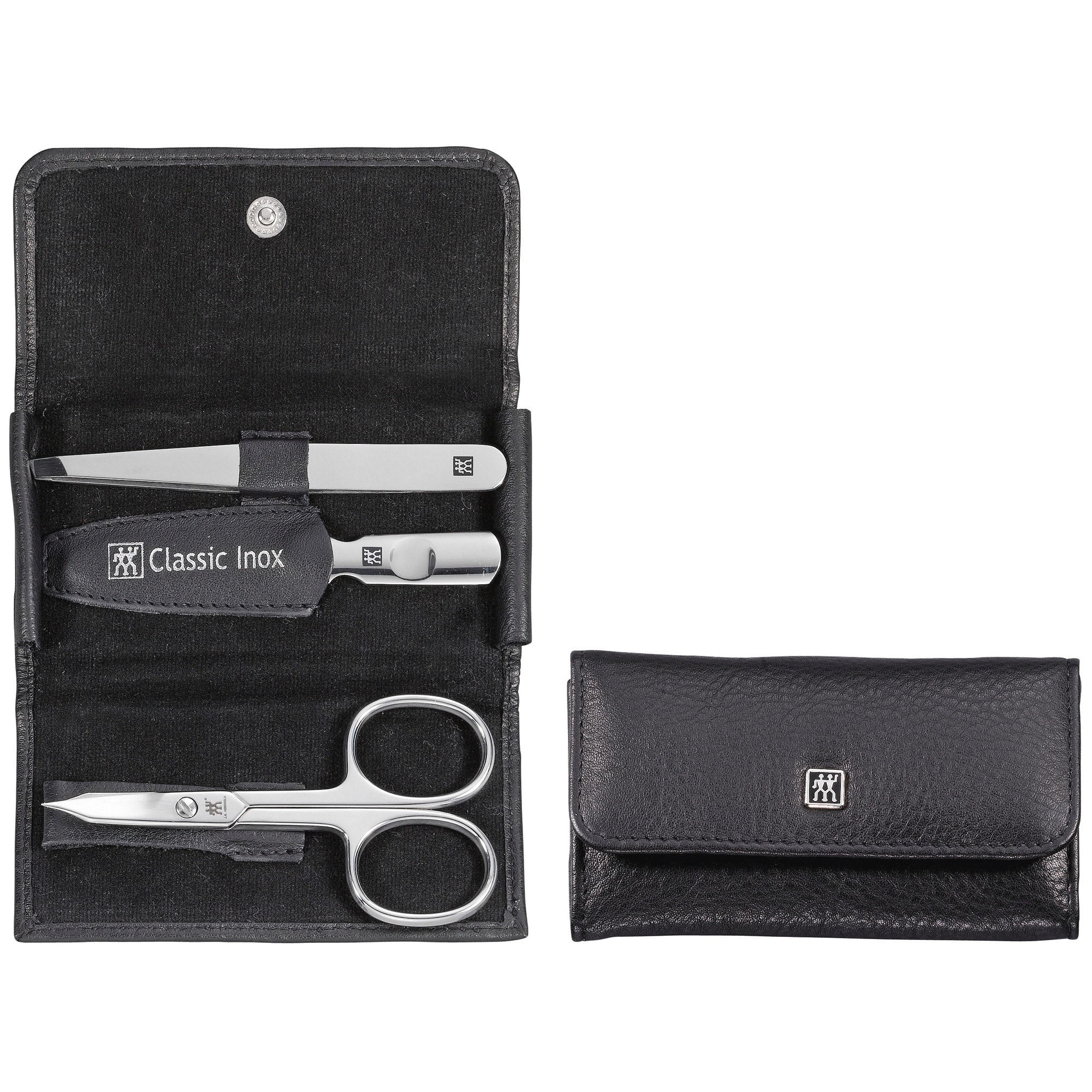 ZWILLING Beauty Classic Inox 4-pc Manicure set with Leather Case