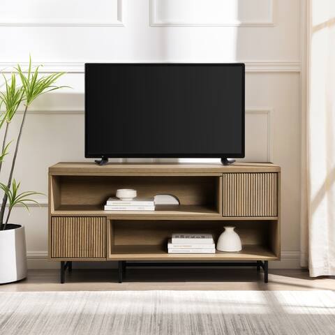 Middlebrook Fluted-Door Expandable TV Stand