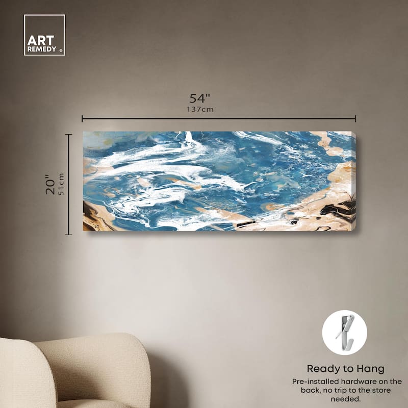 Brilliant Earth Panoramic Canvas by Art Remedy, Gallery Wrapped