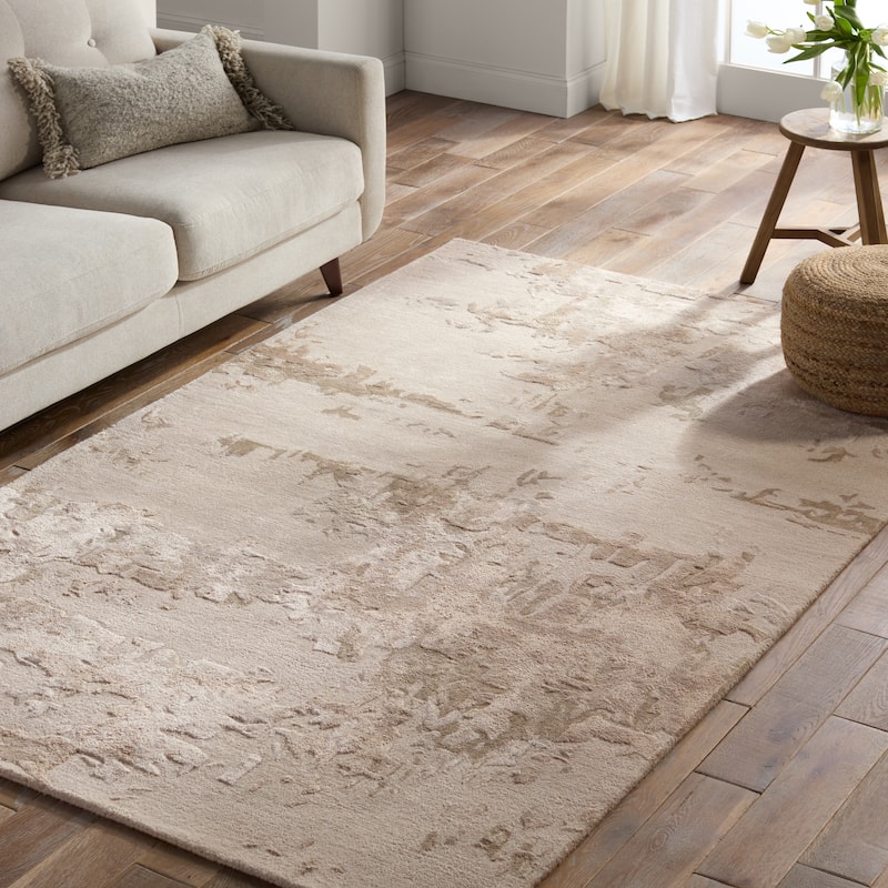 Merle Handmade Abstract Area Rug