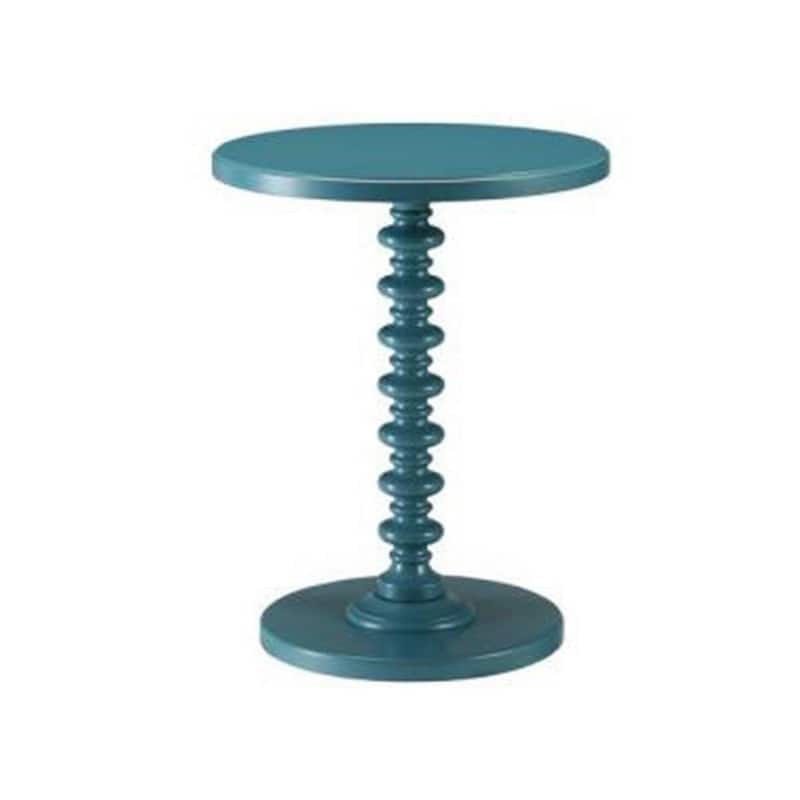 Astonishing Side Table With Round Top - 22 H x 17 W x 17 L Inches