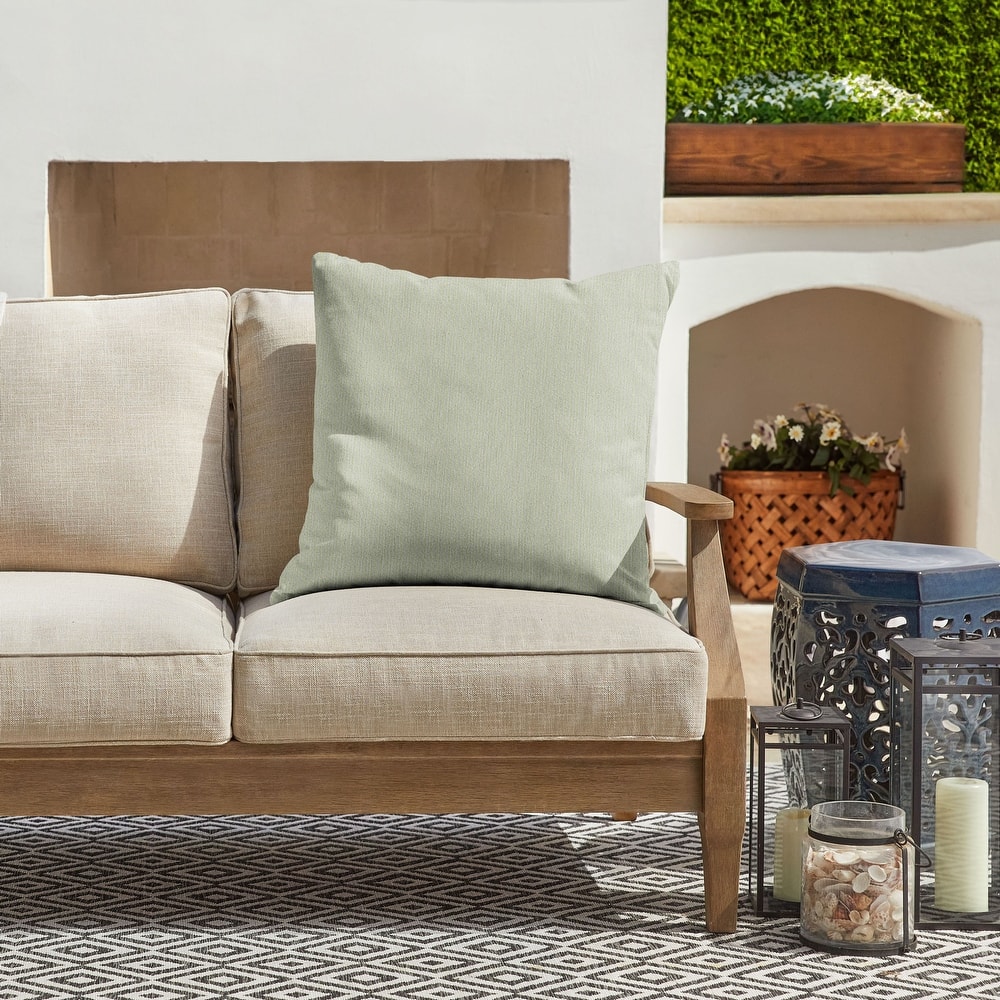 Sorra Home Sunbrella Outdoor Knife Edge Pillow Single