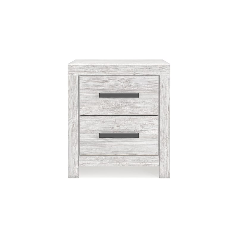 Signature Design by Ashley Cayboni Whitewash Nightstand