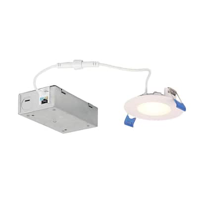 Westinghouse Lighting 8-Watt (45-Watt Equivalent) 3-in. Slim Recessed LED Downlight with Color Temperature Selection