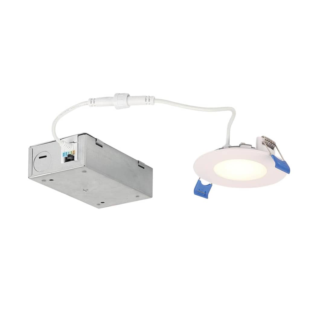 Westinghouse Lighting 8-Watt (45-Watt Equivalent) 3-in. Slim Recessed LED Downlight with Color Temperature Selection