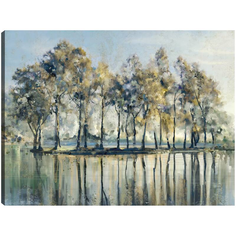 Isle of Trees By Studio Arts Canvas Art Print