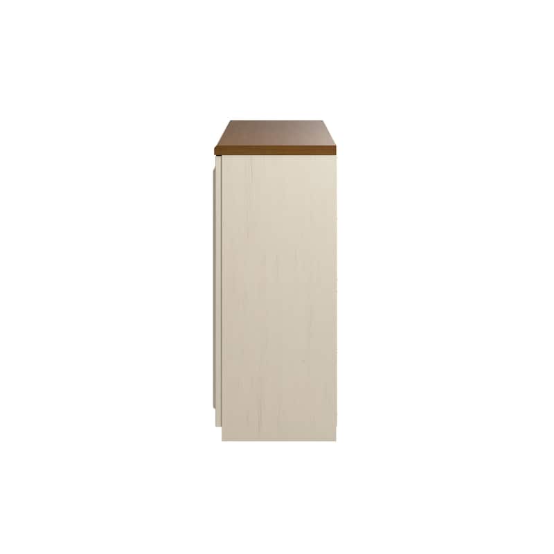Bush Furniture Fairview Accent Cabinet with Doors and Shelves