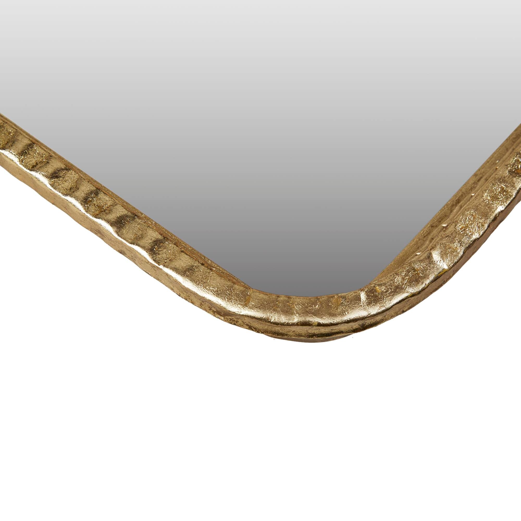 Madison Park Mia Gold Metal Arch Wall Mirror - Overstock - 40459346