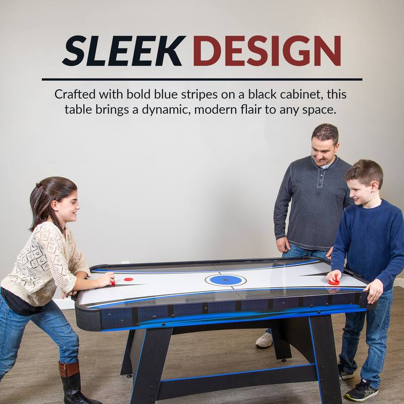 Hathaway Bandit 5-ft Air Hockey Table with Table Tennis Top