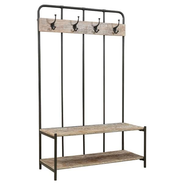 Denton Hall Tree Bench On Sale Overstock 28727794