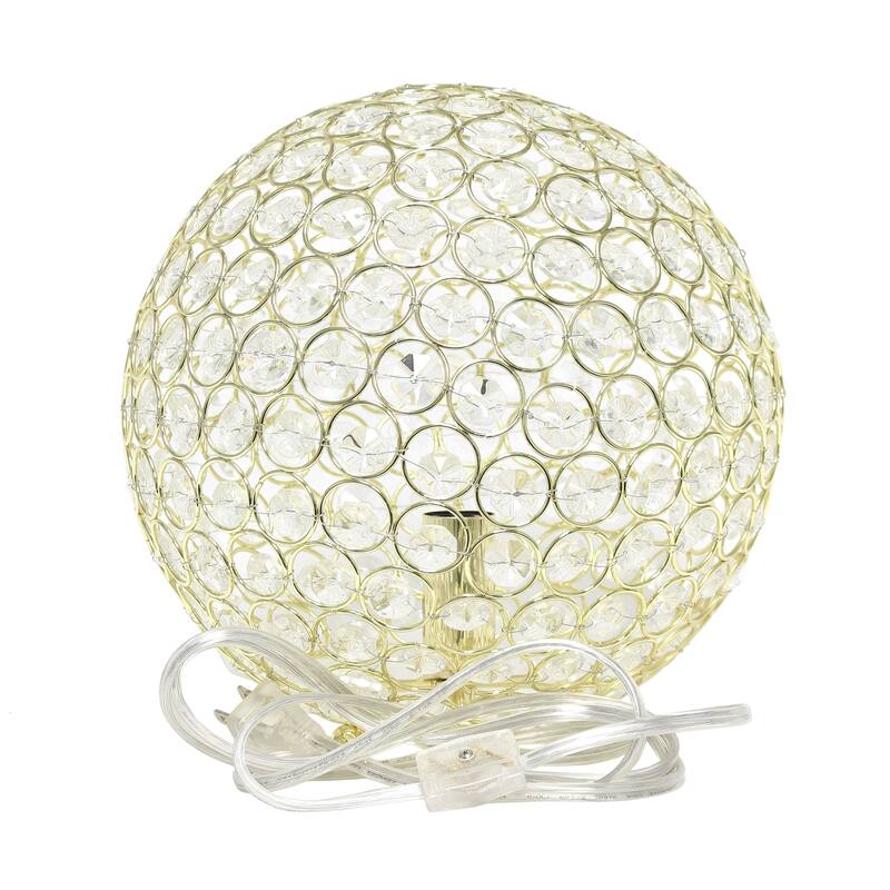 Crystal Ball Sequin Table Lamp