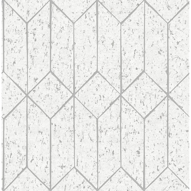 Leaves Ford Faux Fabric 33' L X 20.5" W Wallpaper Roll
