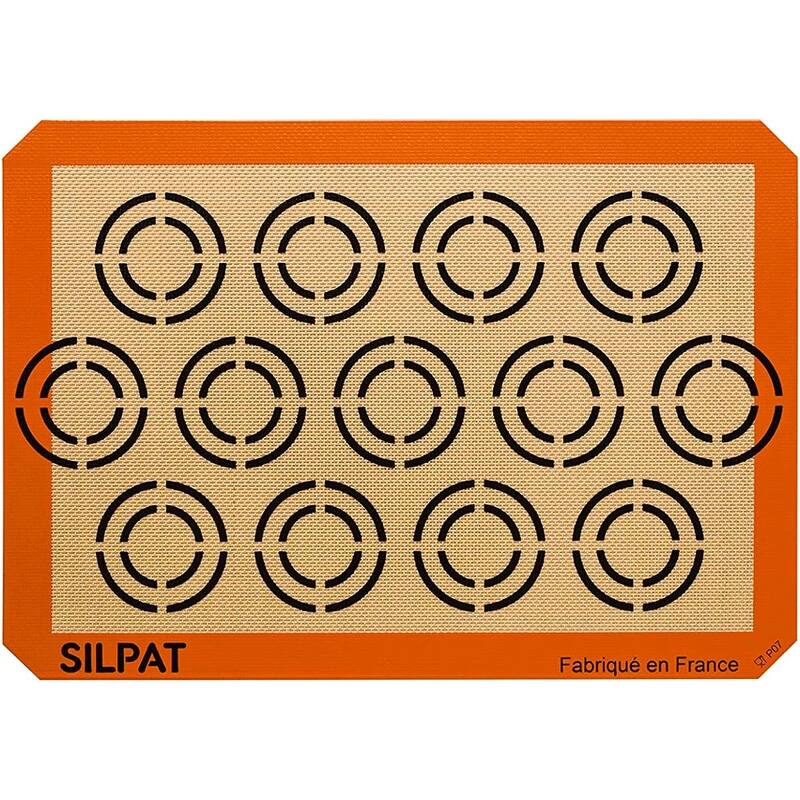 Silpat AE420295-12 Perfect Cookie Non-Stick Silicone Baking Mat, 11-5/8" x 16-1/2"