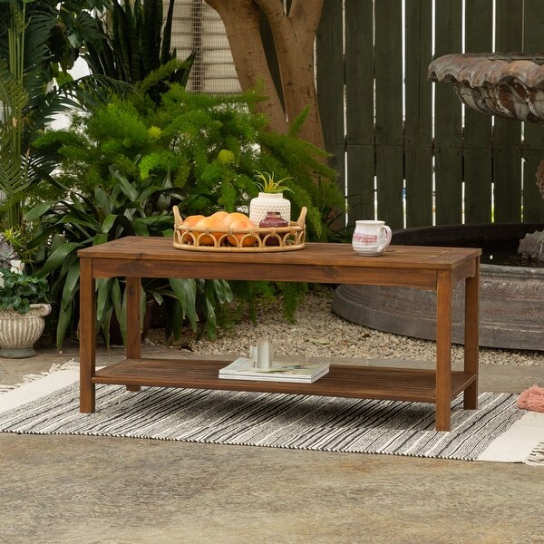 Surfside Acacia Patio Coffee Table by Havenside Home. Opens flyout.