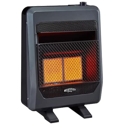 Bluegrass Living B18TPIR-BB 18,000 BTU Liquid Propane Infrared Space