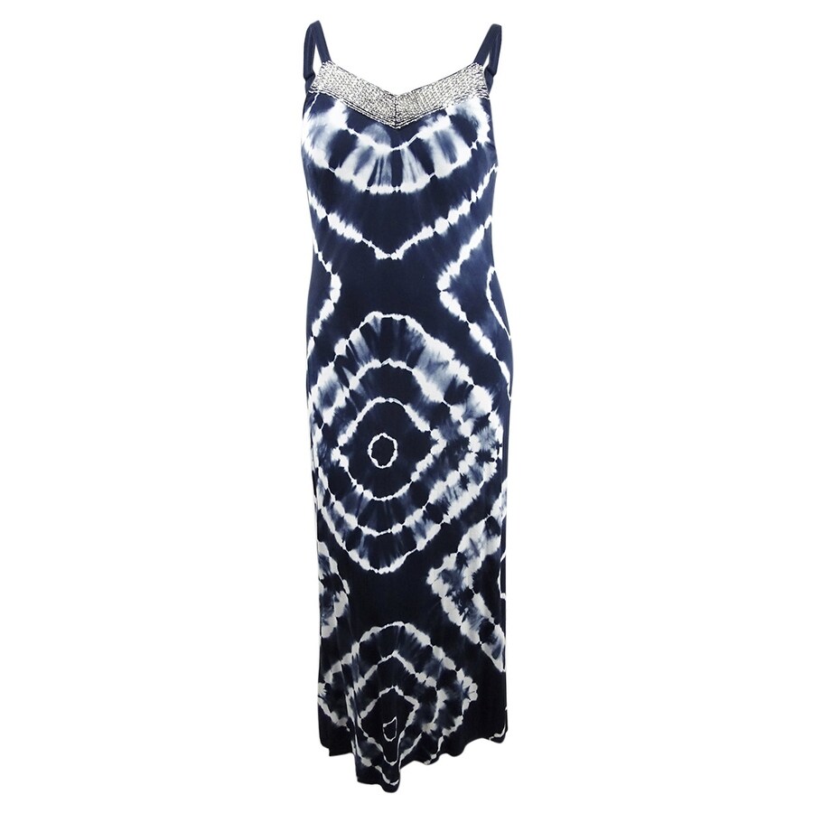 inc tie dye maxi dress