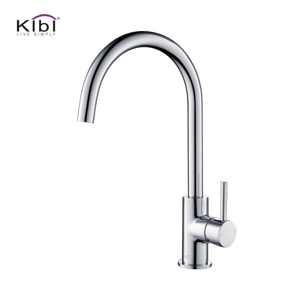Lead Free High Arc Single Level Bar Prep Kitchen Single Handle Faucet