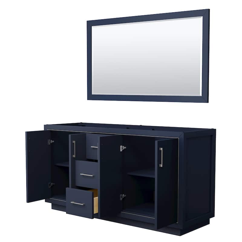 Wyndham Collection WCF1111-66D-CX-M58 Icon 66" Double Free Standing