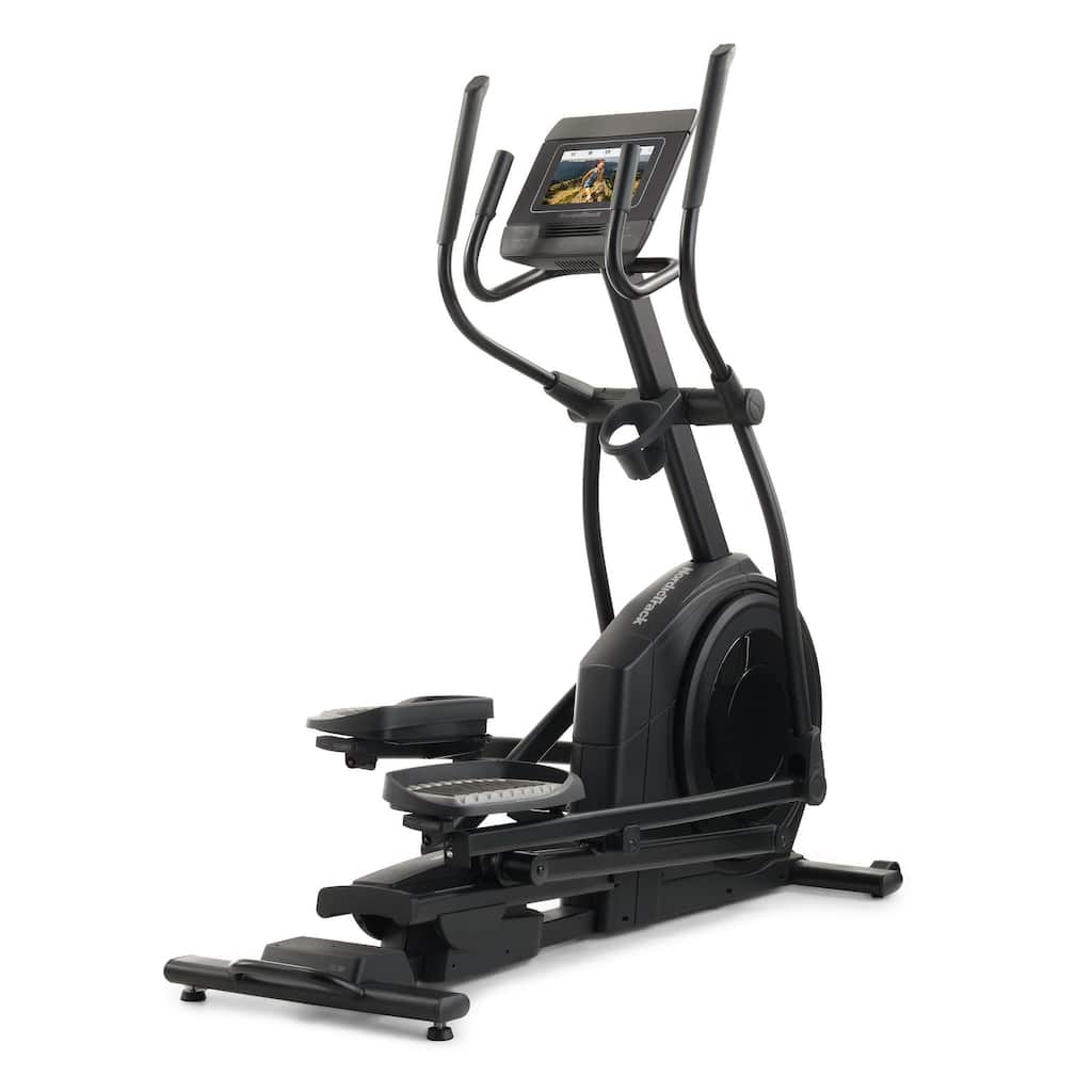 NordicTrack AirGlide 7i; iFIT-enabled Elliptical for Low-Impact Cardio Workouts with 7" Tilting Touchscreen