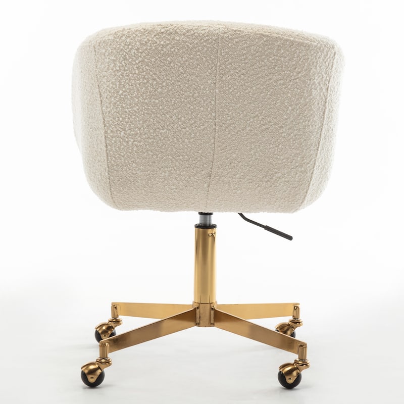 Sylvan Boucle Swivel Rolling Task Chair