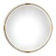 preview thumbnail 1 of 0, Uttermost Mackai 38" Round Contemporary Gold and Acrylic Wall Mirror Metallic Gold Leaf
