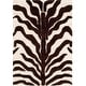 preview thumbnail 35 of 50, SAFAVIEH Handmade Cambridge Salina Animal Print Wool Rug 2' x 3' - Ivory/Brown - Rectangle