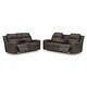 preview thumbnail 2 of 35, Signature Design by Ashley Lavenhorne 2-Piece Upholstery Package - 87" W x 42" D x 43" H
